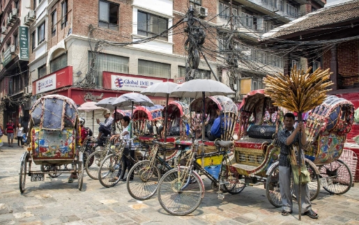 네팔  카트만두 모닝 릭샤 투어 이미지 2