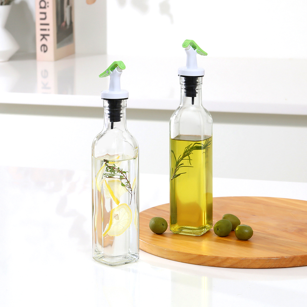 키텐실 by시노글라스 간장병 참기름병 사각 오일병 250ml - 상세 이미지 4