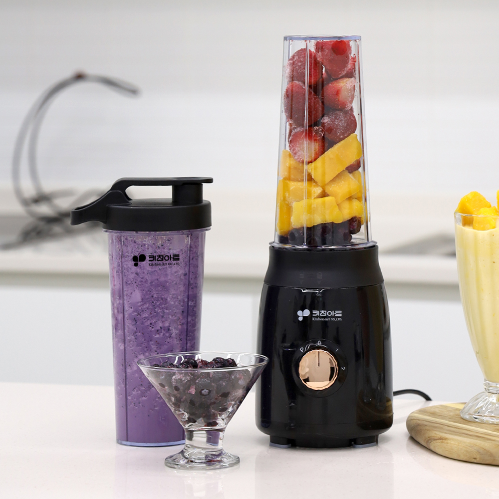 키친아트 믹서기 미니 소형믹서기 블렌더 이유식 분유 텀블러 T800 제품 이미지