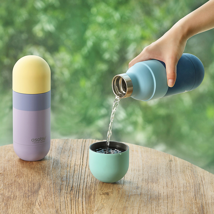 아소부 스테인레스 텀블러 420ML 오브 파스텔 예쁜텀블러/텀블러선물 - 상세 이미지 3