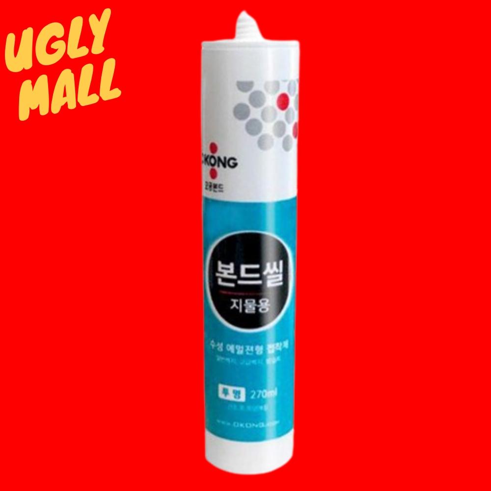 지물용 도배실리콘 투명 도배용실리콘 수성 벽지실리콘 - 메인 이미지