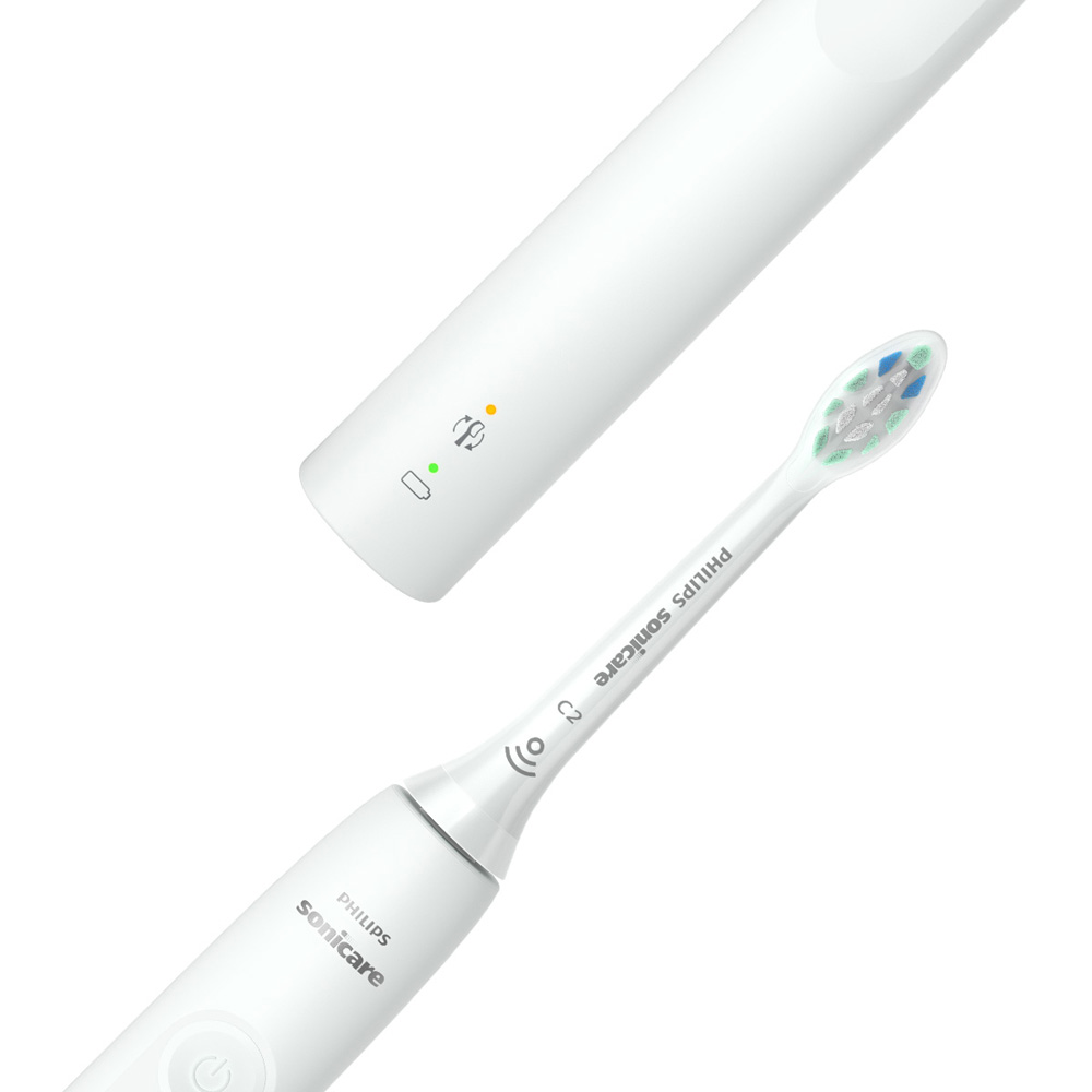 필립스 소닉케어 전동칫솔 3100 더블핸들 화이트 HX3675/23