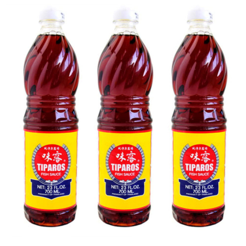 태국 남쁠라 느억맘 소스 티파로스 피쉬소스 700ml 3병 - 상품 이미지