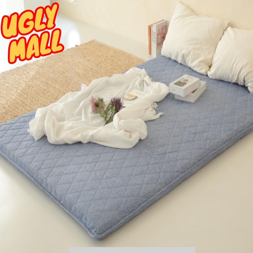 두꺼운바닥요 3단요매트 1인용침구 손님용침구