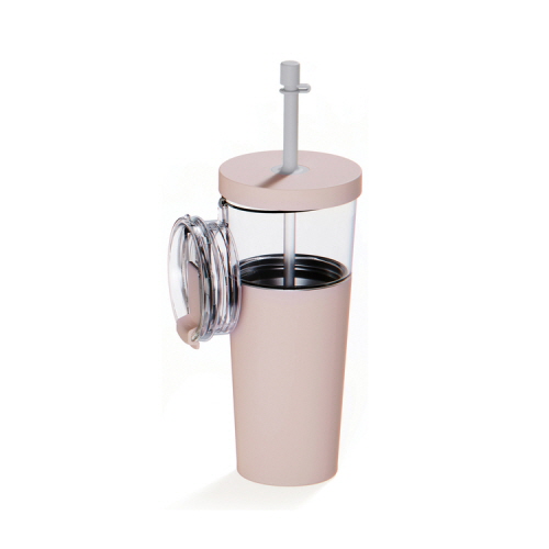 아소부 빨대텀블러 앤 스테인레스컵 2IN1 마리나 845ml - 상세 이미지 5
