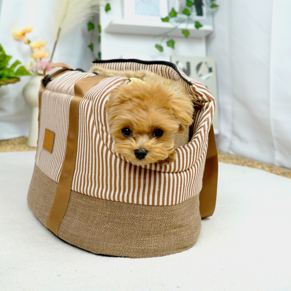 개과천선 센트피 강아지 슬링백 이동가방 고양이 이동장 애견 앞 포대기 산책 가방 여행용품 - 상세 이미지 3