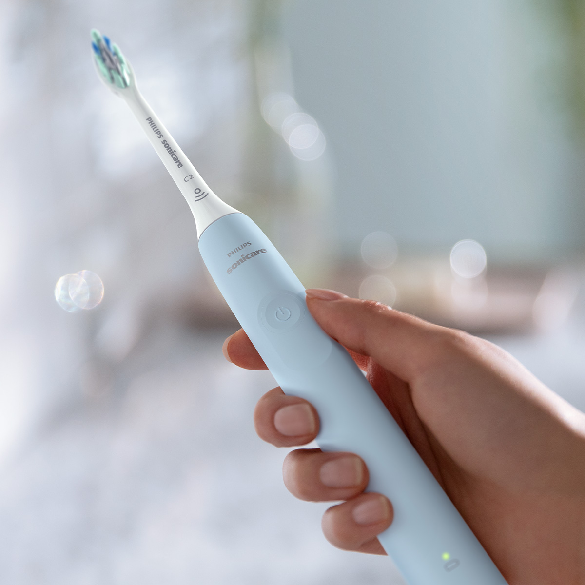 필립스 소닉케어 전동칫솔 2100 라이트블루 HX3651/22 - 상세 이미지 5