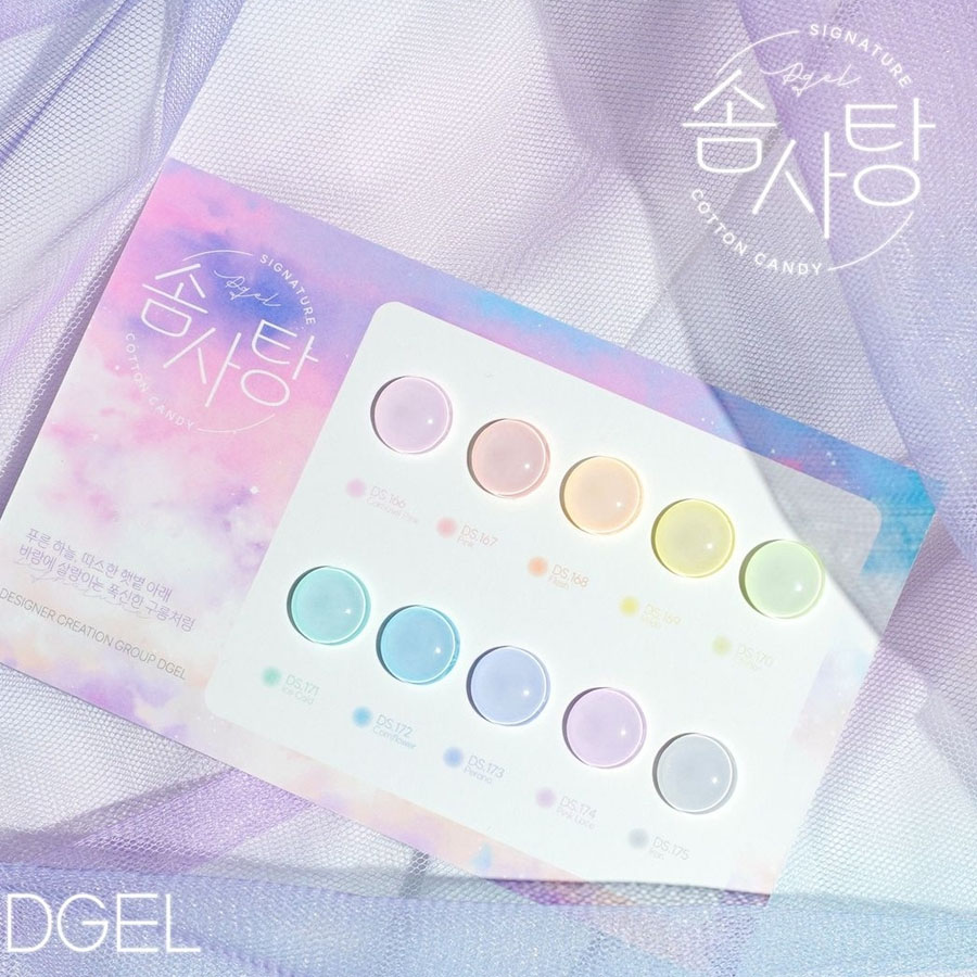디젤 시그니처 솜사탕 10종세트 파스텔컬러젤 이미지 3
