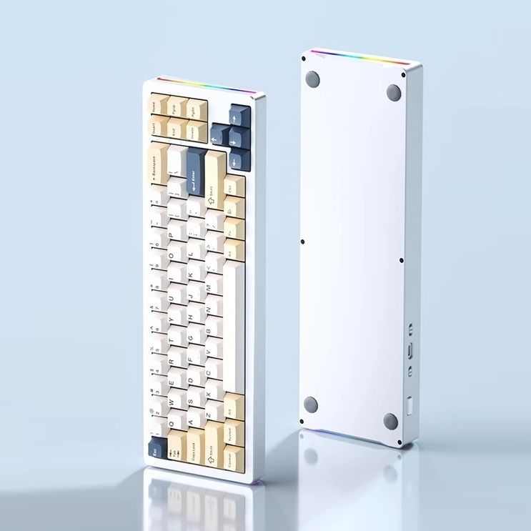 Xinmeng M71 기계식 키보드 핫스왑 Gasket 구조 알루미늄 유선 무선 키보드 - 상세 이미지 4