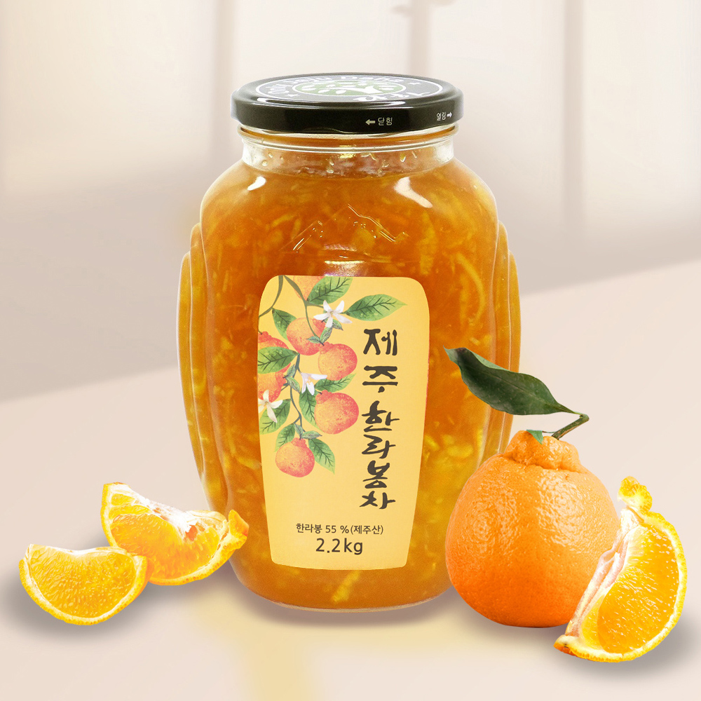 (제주특산)제주 한라봉차 2.2kg x 2개 한라봉청 - 상세 이미지 4