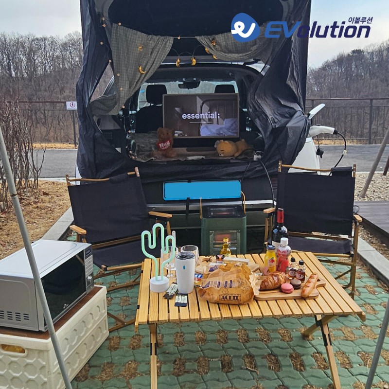 전기차 실내 V2L 커넥터 어댑터 멀티탭 3구 20A 아이오닉5 ev3 ev6 ev9