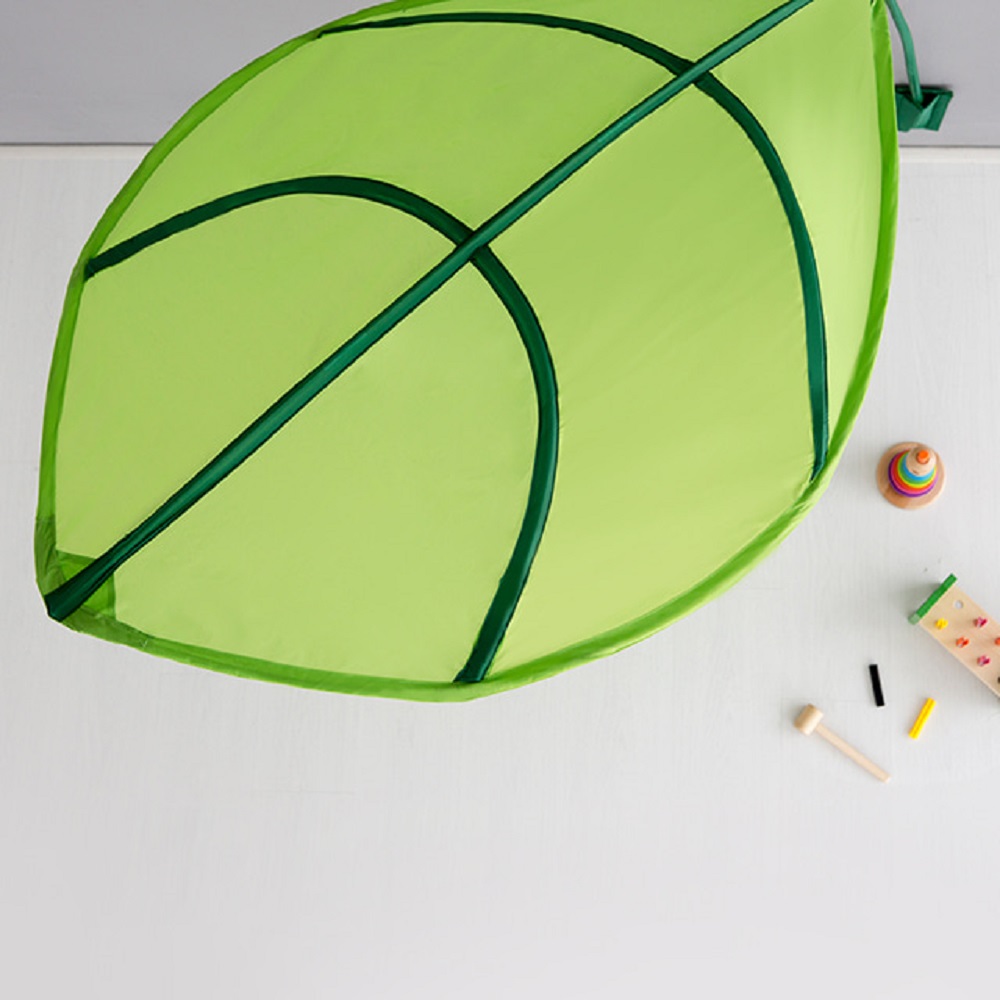 나뭇잎 캐노피 아기침대 책상 사무실 캐노피