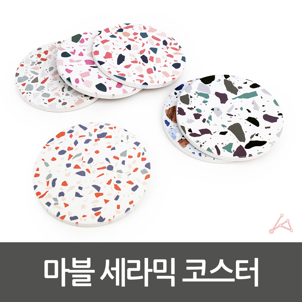 티받침 두꺼운 티코스터 티코스트 코르크 차받침 - 상세 이미지 4