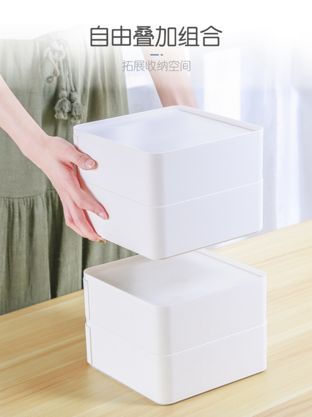 책상위 서랍장 탁상서랍 데스크 책상 정리함 학용품정리함 다용도 책상정리 - 상세 이미지 2