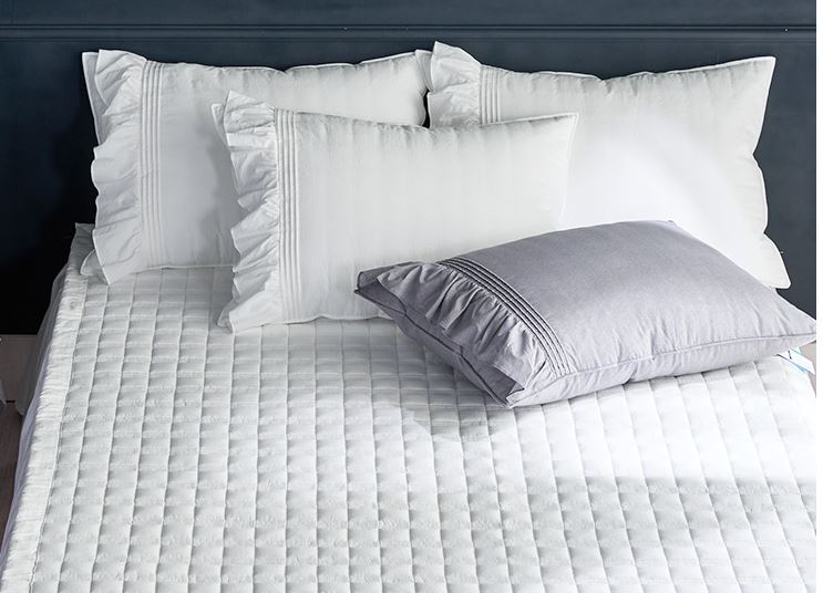 항균 쿨 듀라론 아이스셀 순면 밴딩 냉감 베개커버 2040