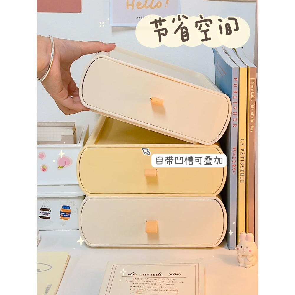 책상위 서랍장 정리함 사무실 데스크 책상 학용품정리함 탁상서랍 수납함 - 상세 이미지 5