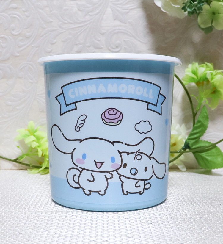 스케이터 시나모롤 캐릭터 원터치 밀폐 보존용기 1000ml - 하카타몰