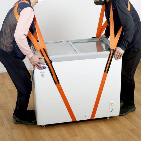 2인 가구운반 어깨 로프 스트랩 무거운짐 무빙벨트