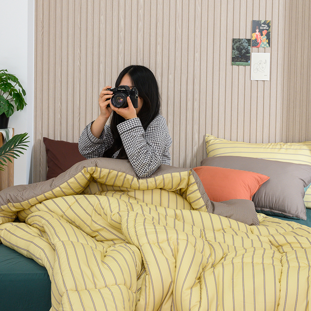 먼지없는 사계절 기숙사 이불 베개 세트 침구세트 신학기 알러지케어 비비드 슈퍼싱글