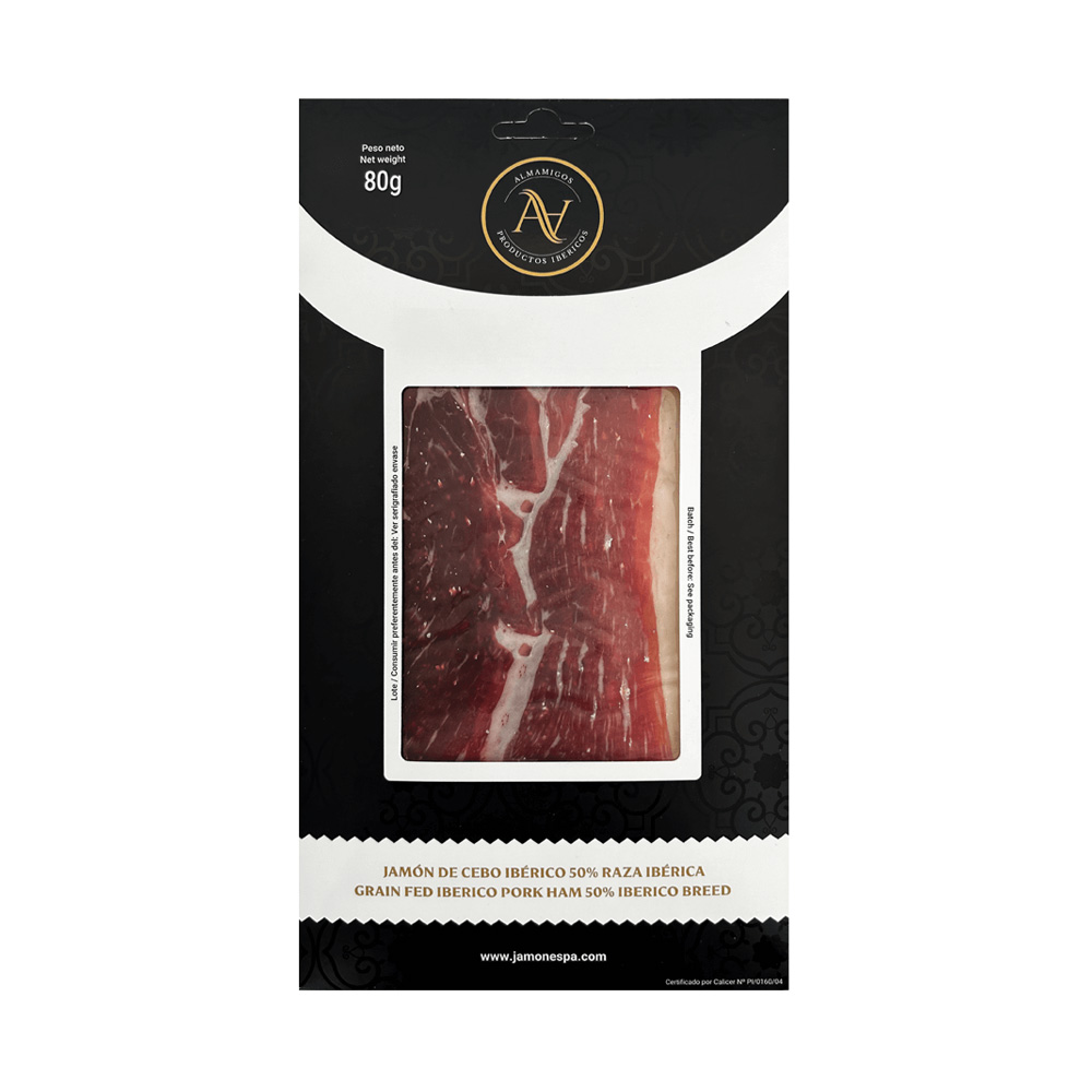 하몬 AlmAmigos 프리미엄 스페인 하몽 이베리코 세보 머신커팅 80g 생햄 와인안주 상세 이미지 3