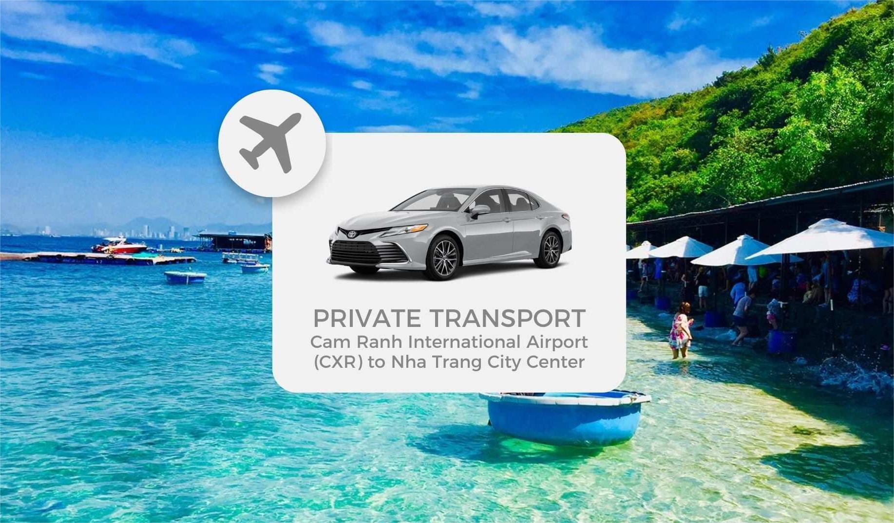 베트남 깜라인 국제공항 - 나트랑 시내 픽업 서비스 제품 이미지