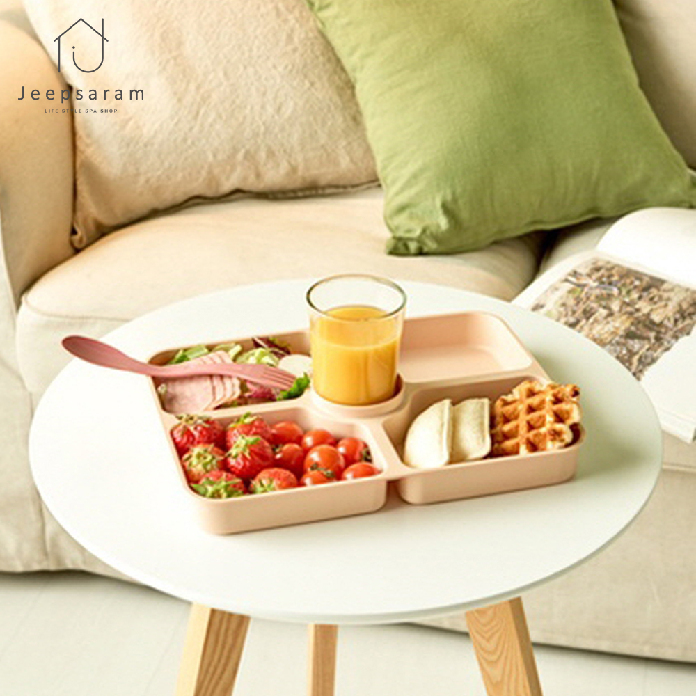 1개+1개 다이어트 식판 어린이집 성인 가정용 급식판 어른 아이 jeepsaram