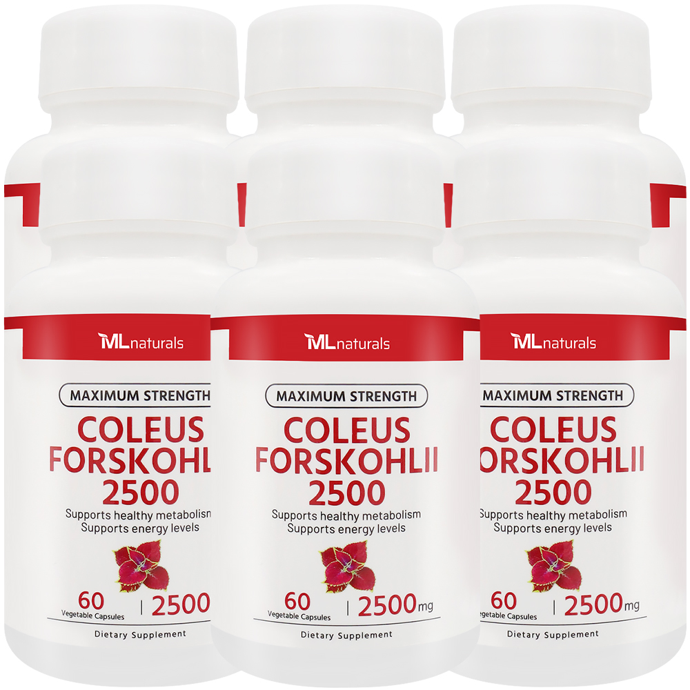 마이라이프 내추럴스 콜레우스 포스콜린 2500mg 60정, 6개 제품 이미지