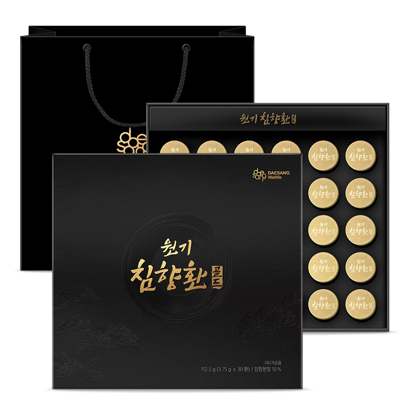 웰라이프 원기침향환 골드 (3.75g x 30환) - 상품 이미지