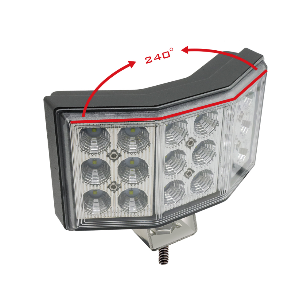 54W 작업등 LED 확산 12V 24V 지게차 중장비 굴삭기 트럭 농기계 써치 라이트 - 상세 이미지 2