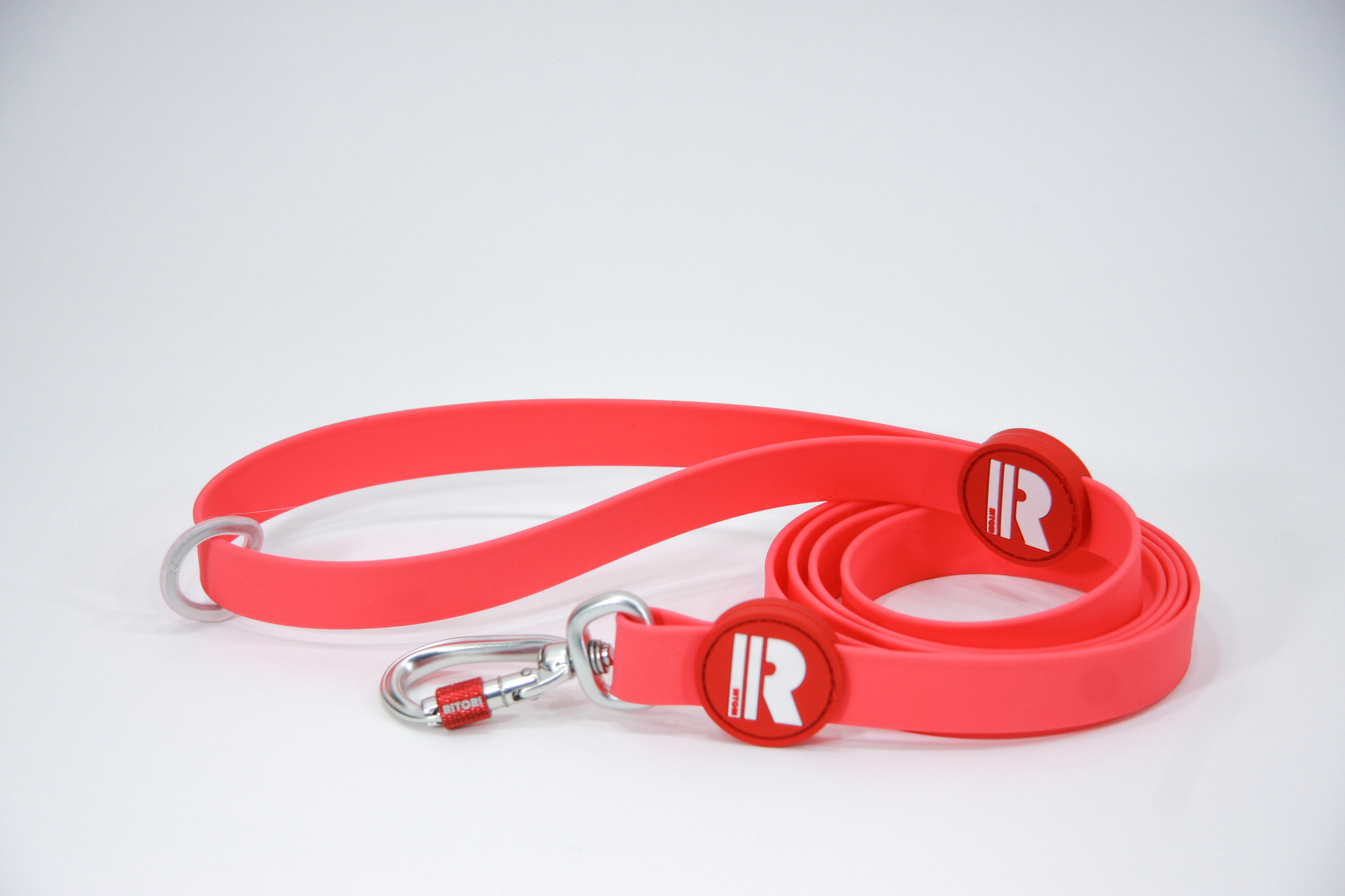 리또리 폭2CM 가벼운 튼튼한 방수 리드줄 이니셜각인 블루민트/옐로우믹스 - 상세 이미지 4