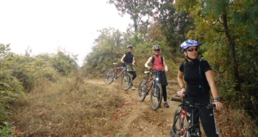 네팔 나가르코트 다운힐 산악 자전거 트레킹 이미지 2