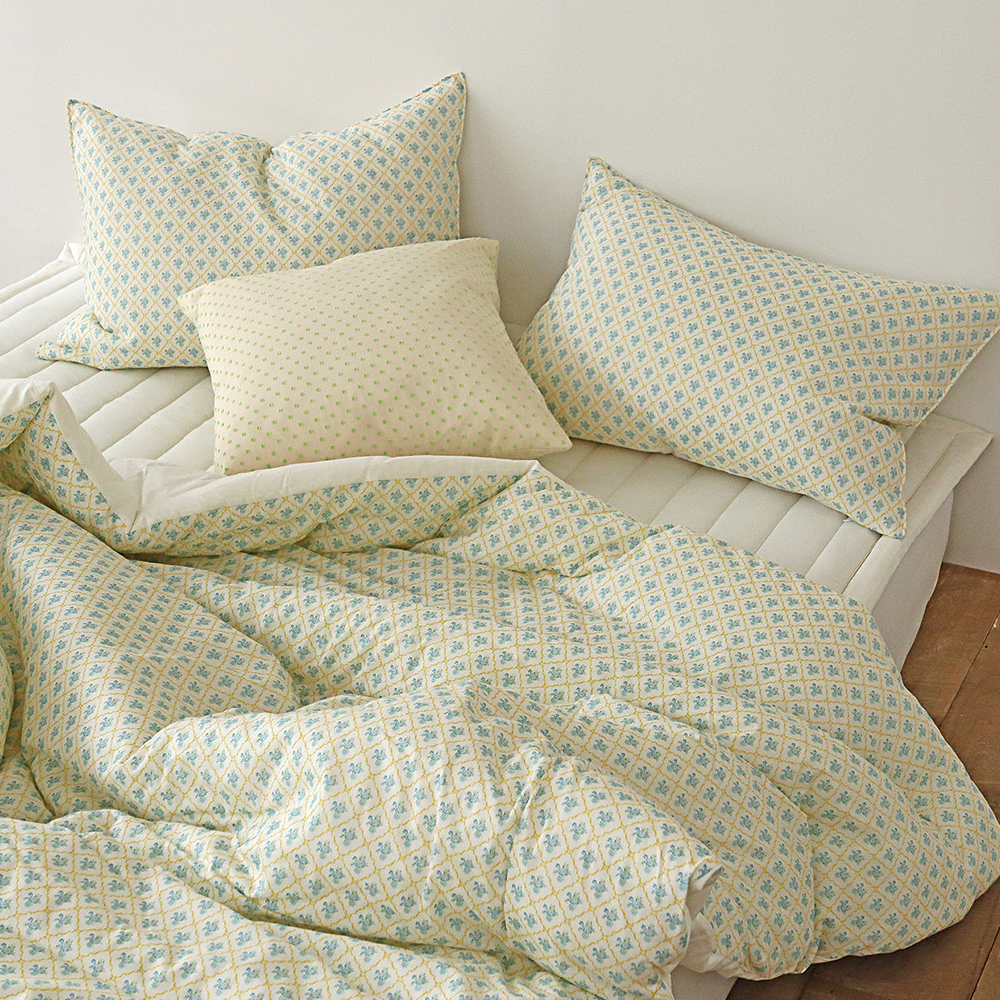 다이아나 60수 아사 순면 알러지케어 사계절 차렵 이불 S/SS