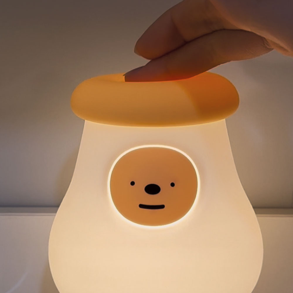 어리롭다 꼬마버섯 LED 침대 수면 무드등 취침등 - 상세 이미지 3