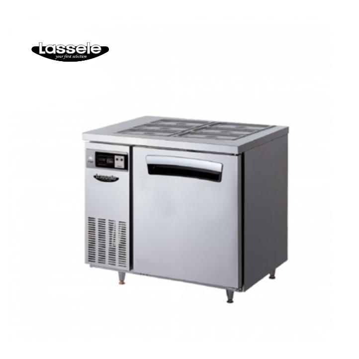 9구 반찬테이블냉장고900 식당 김밥재료 토핑냉장고