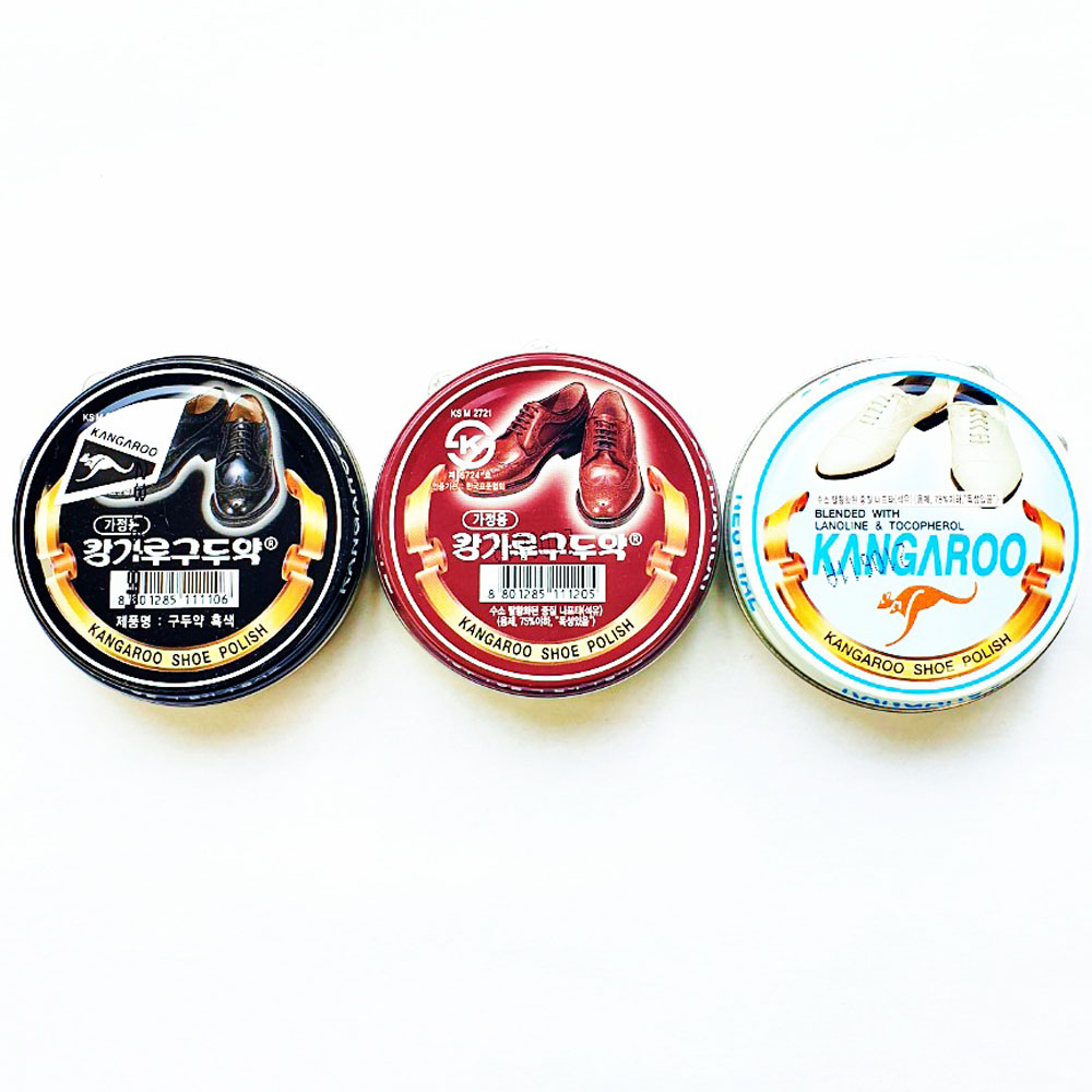 캉가루 가정용 구두약 캔 40g - 메인 이미지