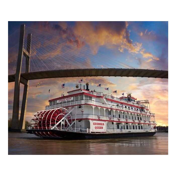 미국 조지아 서배너 리버보트 선셋 크루즈 이미지 2