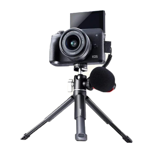 울란지 MT-14 스마트폰 DSLR 미러리스 여행 브이로그 미니 셀피스틱 삼각대 그립 - 상세 이미지 5