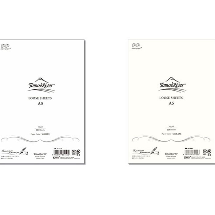 토모에리버 노트 루즈시트 종이 100장 A5 - 상품 이미지