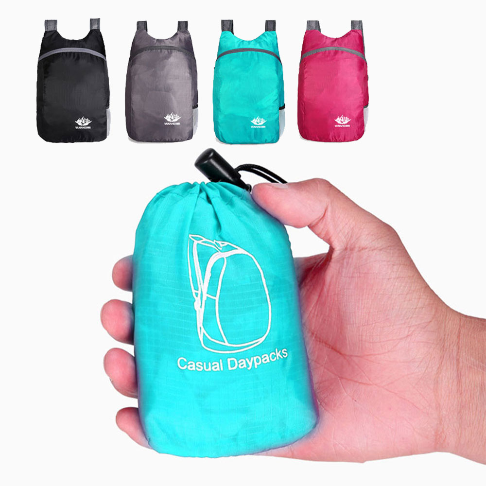 접이식 미니백팩 방수 가벼운 경량 나일론 백팩