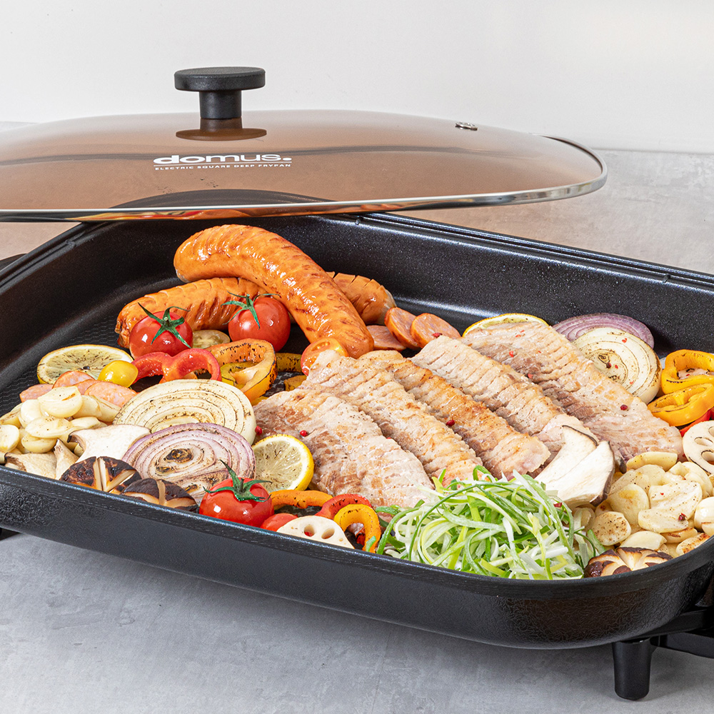 도무스 대형 전부치는 팬 명절 부침개 그릴 잔치팬 연기안나는 전기 후라이팬 동그랑땡 제사