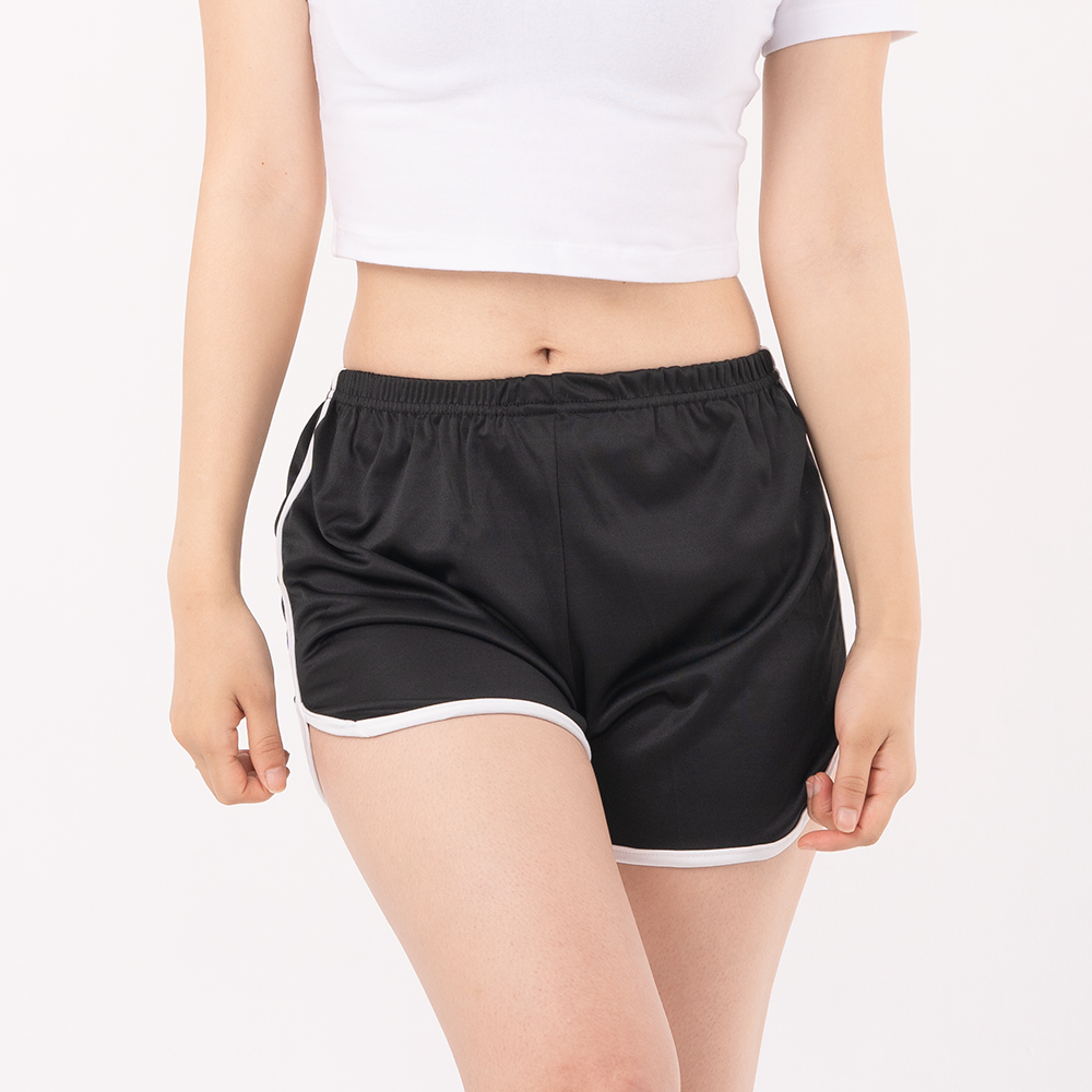 걸포유 섹시 돌핀팬츠 3부 트레이닝 반바지 헬스 운동복 빅사이즈 블랙, M 이미지 2
