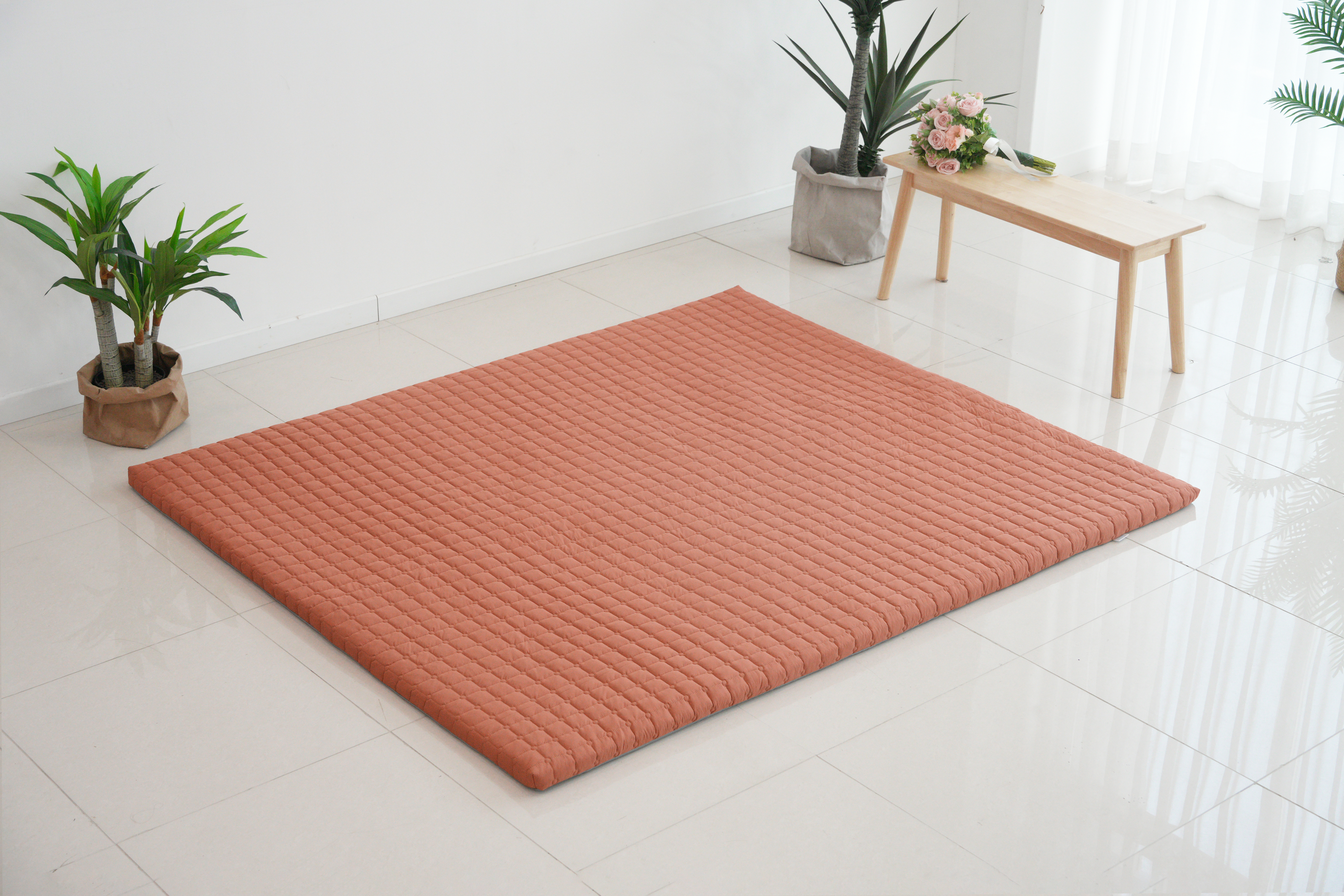 돌 침대 토퍼 흙 침대패드 매트 사이즈맞춤 라지킹 170x200x5