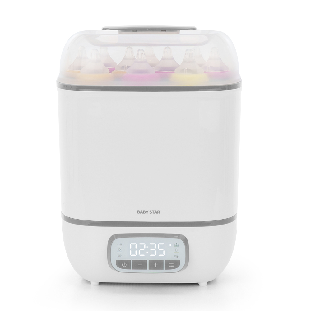 리빙웰 베이비스타 4in1 스팀 건조 젖병 소독기 BS610A