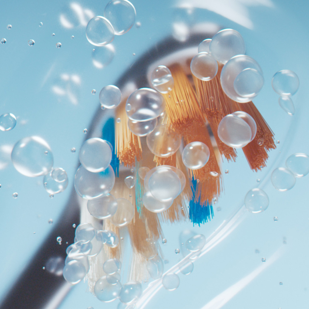 필립스 소닉케어 올인원 전동칫솔 A3 2개입 블랙 HX9092/96