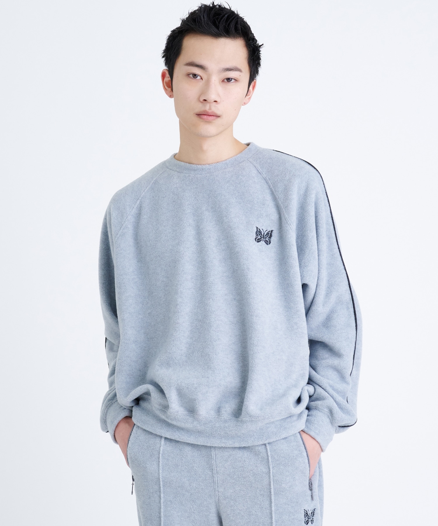니들스 후리스 셔츠 별주 Fleece Crew Neck Shirt 이미지 4