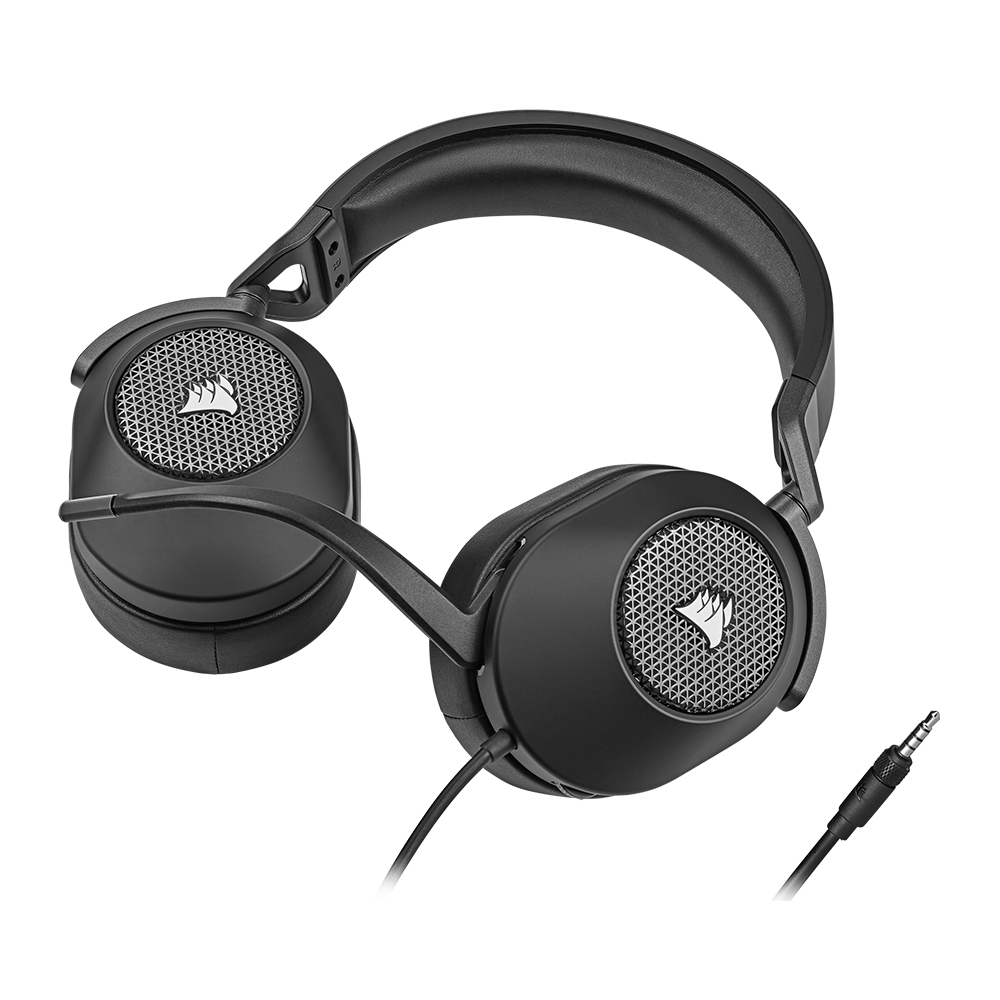 커세어 HS65 SURROUND 7.1채널 게이밍 헤드셋 블랙 - 상세 이미지 2