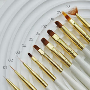 보니비 젤네일 브러쉬 아트 네일브러쉬 10mm (11) 솔직 후기 | 피부 타입별 분석 - 상품 이미지 3