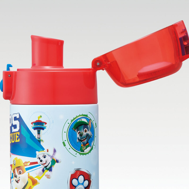 스케이터 퍼피 구조대 상온 드링크용 원푸쉬 스테인리스 보틀 350ml SSSC4D - 주방·식기 - 하카타몰