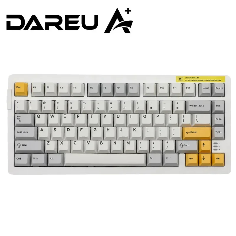 Dareu A81 기계식 키보드 Gasket 구조 81키 투명 유선 무선 키보드 - 상품 이미지