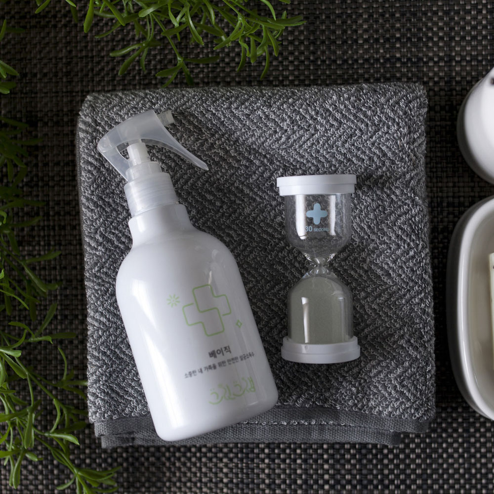 바나나공방 바나나 30초 손씻기 모래시계 바이러스 예방 - 상품 이미지